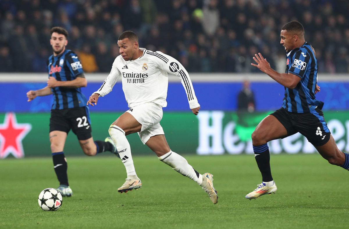 Kylian Mbappe s-a accidentat în Atalanta - Real Madrid