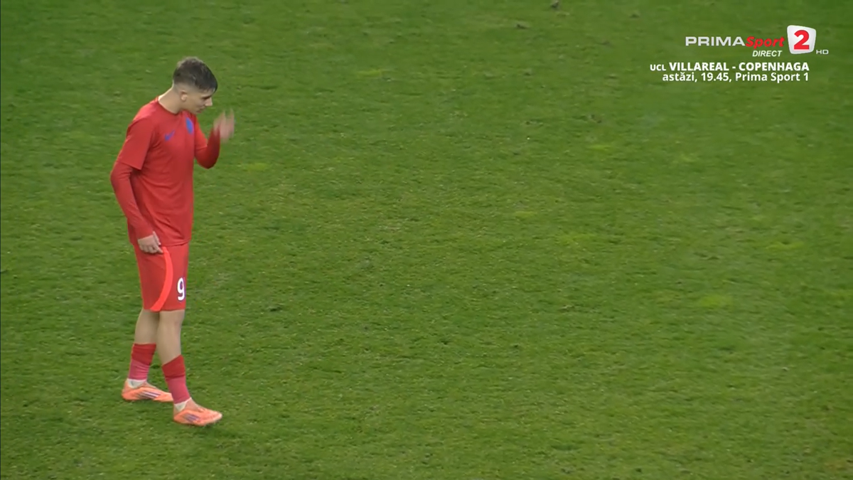 Aflat în direct, MM Stoica a văzut execuția lui Stoian din Akademia Puskas U19 - FCSB U19: „Mamă, unde a dat-o”