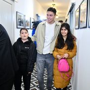 David Popovici alături de cei mici FOTO Cristi Preda