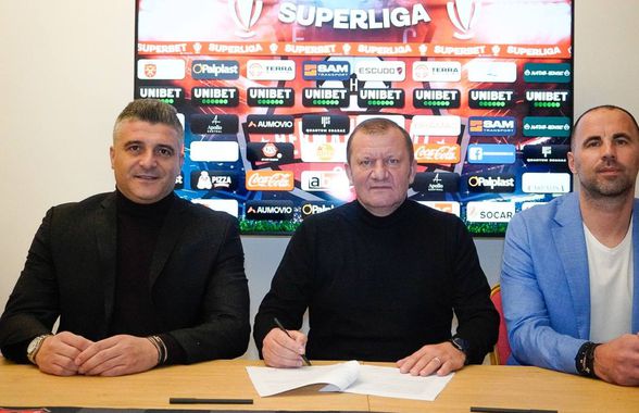 Dorinel Munteanu, prezentat oficial la Hermannstadt: „A semnat un contract cu FCH valabil pentru un sezon și jumătate”