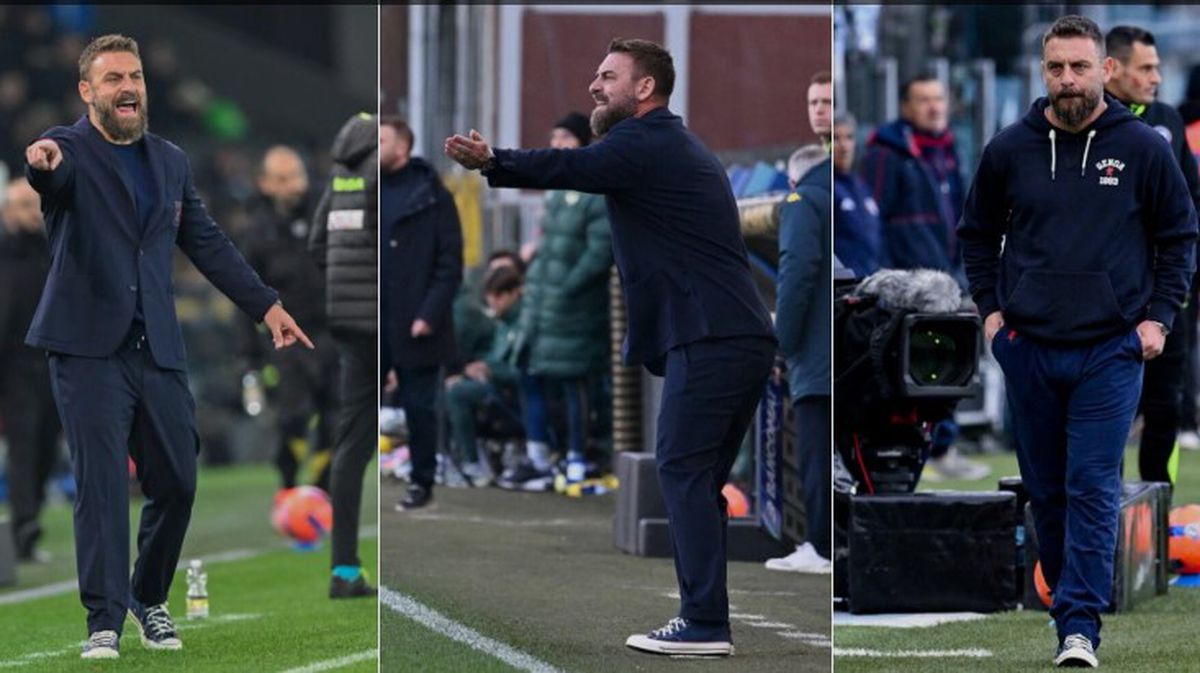 Daniele De Rossi, un antrenor de modă veche, încălțat cu Converse Chuck Taylor 70s