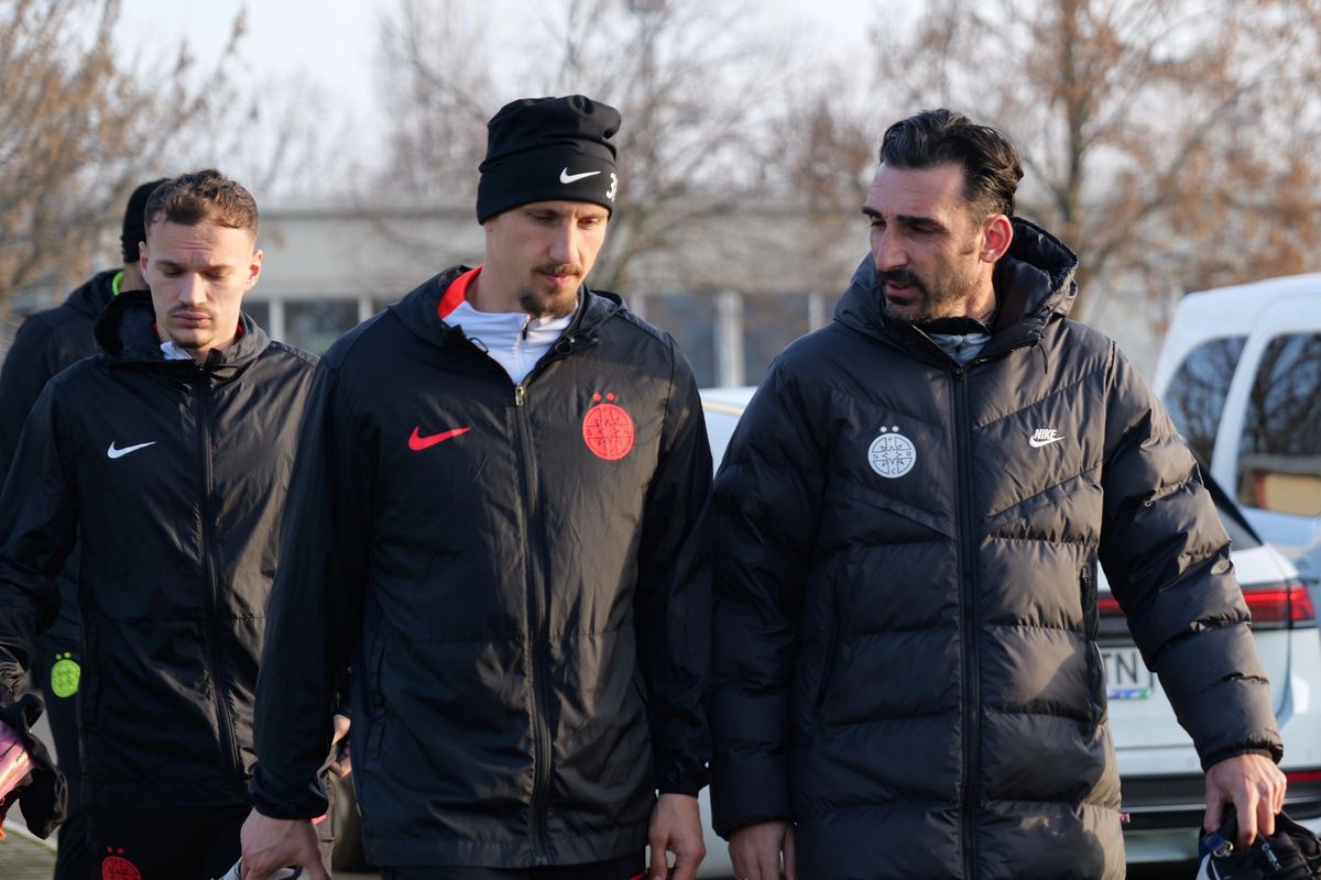 FCSB, antrenament oficial înainte de meciul cu Feyenoord // Foto: Andrei Furnigă (GSP)