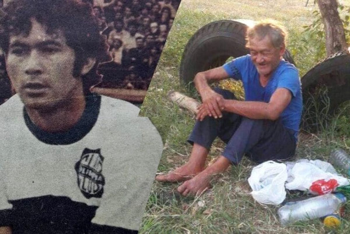 Fost mare fotbalist al țării, astăzi trăiește ca un om al străzii, în timp ce copiii lui stau în lux! » „Nu te poți uita nepăsător cum piere un astfel de om”