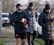Vali Crețu, Lucian Filip și Mihai Pintilii la antrenamentul oficial înainte de FCSB - Feyenoord // Foto: Andrei Furnigă (GSP)