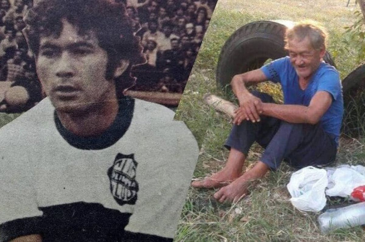 Fost mare fotbalist al țării, astăzi trăiește ca un om al străzii, în timp ce copiii lui stau în lux! » „Nu te poți uita nepăsător cum piere un astfel de om”
