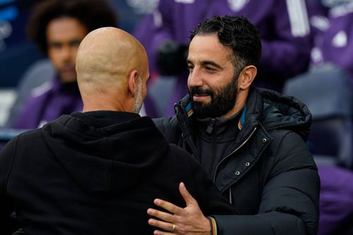 Pep Guardiola și Ruben Amorim / Foto: Imago Images