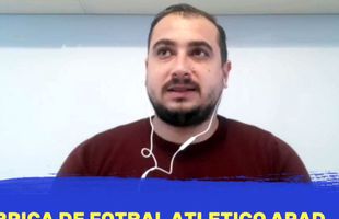 Bogdan Oneț, președintele lui Atletico Arad, a fost invitat la GSP LIVE » Urmărește emisiunea AICI