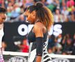 Serena Williams, prim-plan, și sora Venus Williams, foto: Imago