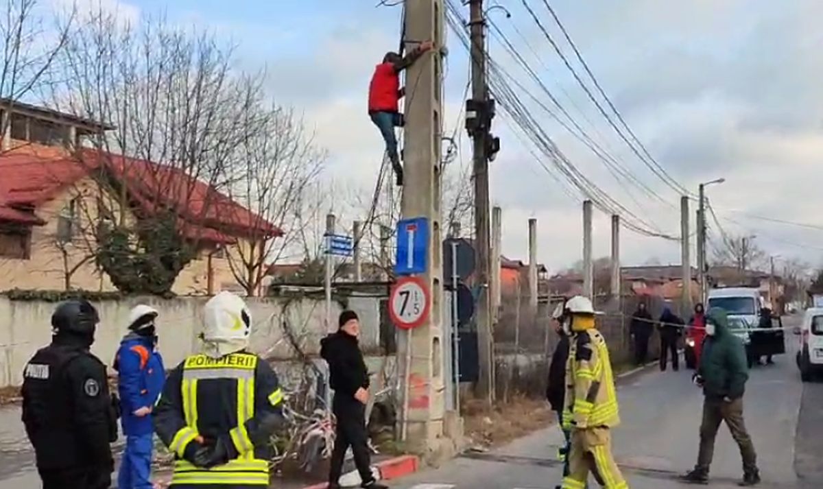 Incident în fața casei lui Gigi Becali / 11 ianuarie 2022 / FOTO: Capturi @Cancan