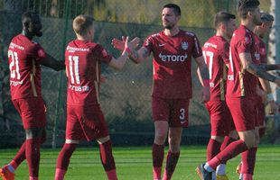 CFR Cluj s-a încurcat de o divizionară secundă în primul amical al iernii » Ce echipe a folosit Petrescu + Gafă mare a lui Scuffet