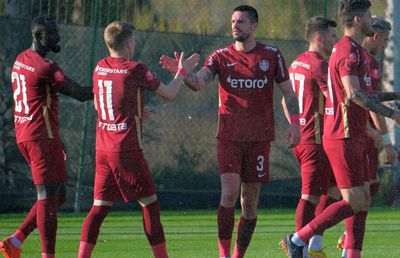 CFR Cluj s-a încurcat de o divizionară secundă în primul amical al iernii » Ce echipe a folosit Petrescu + Gafă mare a lui Scuffet