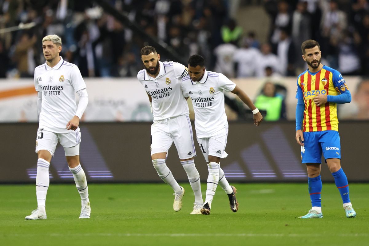 Real Madrid - Valencia, în semifinala Supercupei Spaniei - Cele mai tari imagini de la duelul „galacticilor” cu „liliecii”