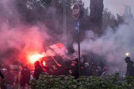Incidente grave după derby-ul Romei! Un suporter a fost înjunghiat
