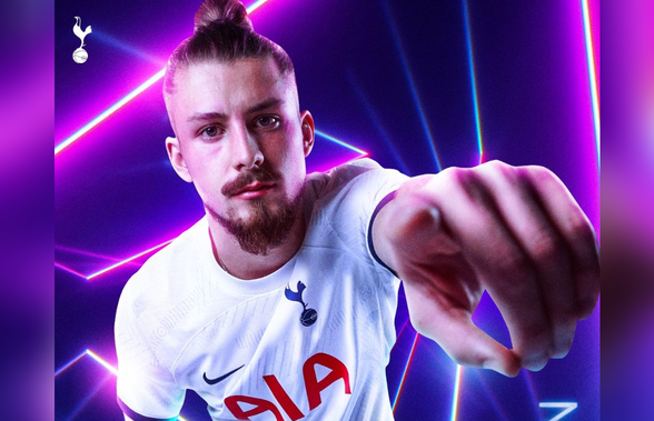 Radu Drăgușin a fost anunțat oficial ca noul jucător al lui Tottenham: „Enter the Drăgușin”