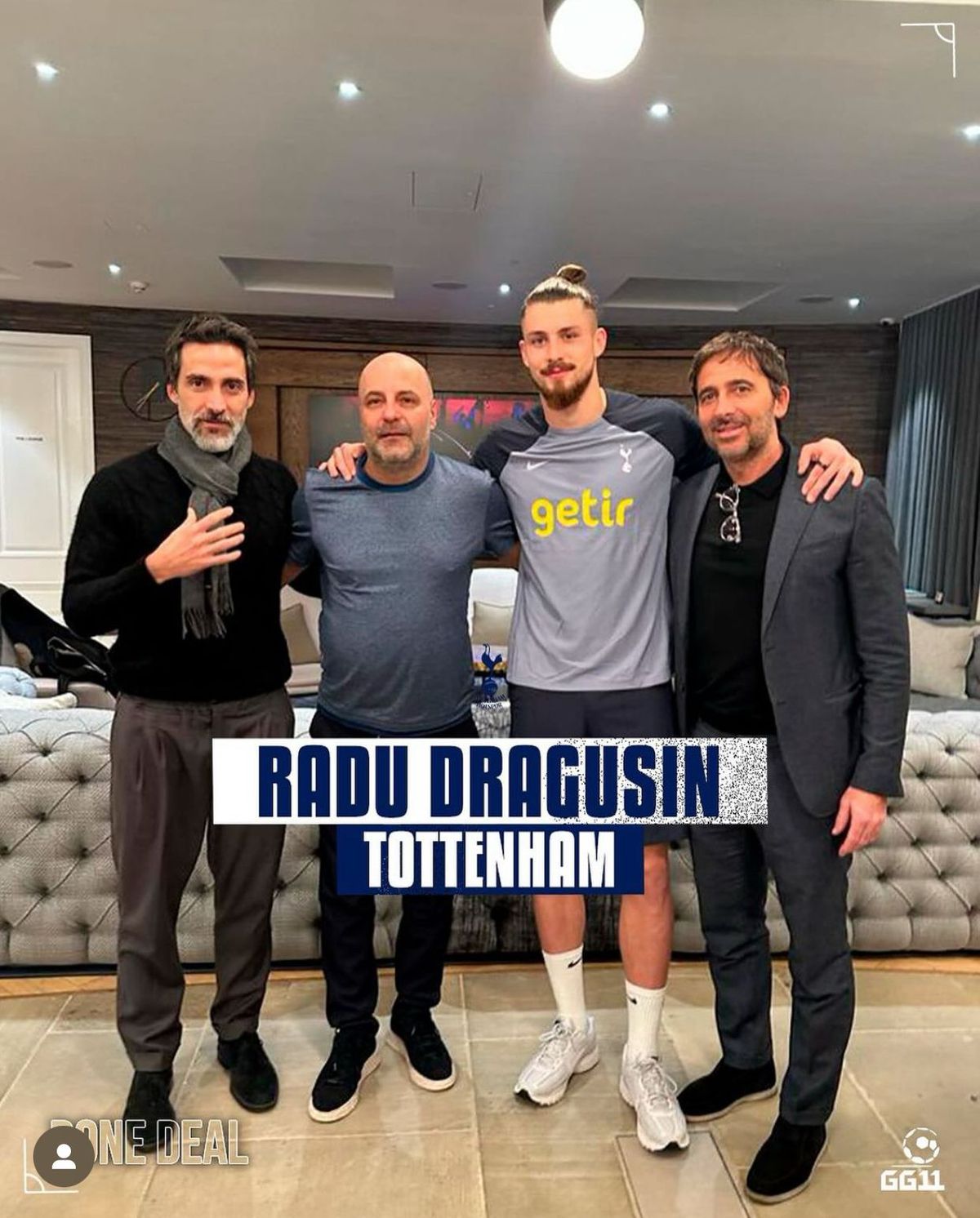 Radu Drăgușin a fost anunțat oficial ca noul jucător al lui Tottenham: „Enter the Drăgușin”