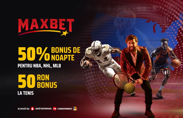 Facem 50-50, dar tu iei TOT! Promoții noi așa cum trebuie pe Maxbet.ro