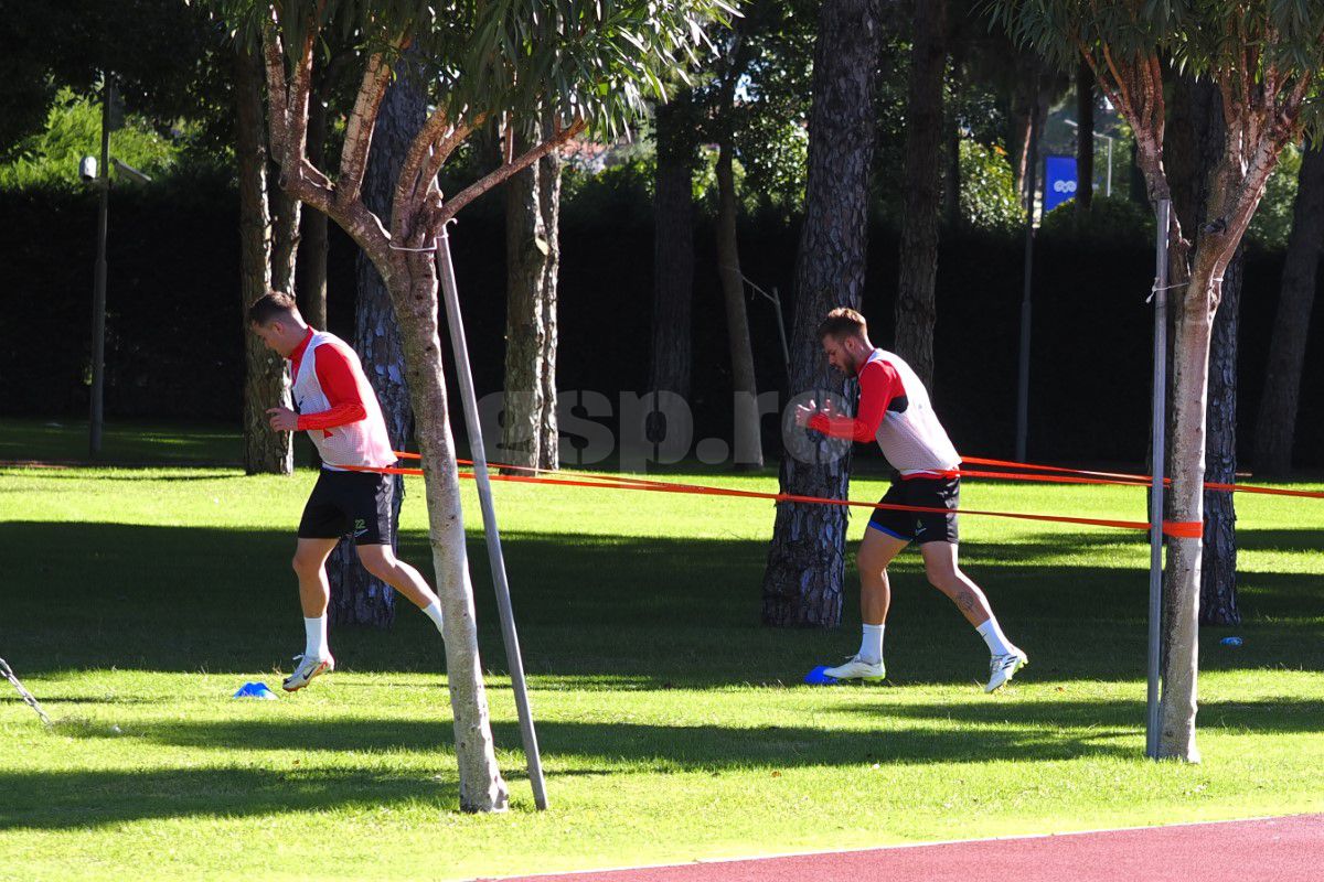 Păzea! Neubert la butoane! Ziua 3 în Antalya pentru FCSB, faza pe extenuare: imagini tari surprinse din dronă