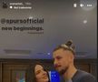 Sărutul consolării! Gestul făcut de iubita lui Radu Drăgușin în Germania