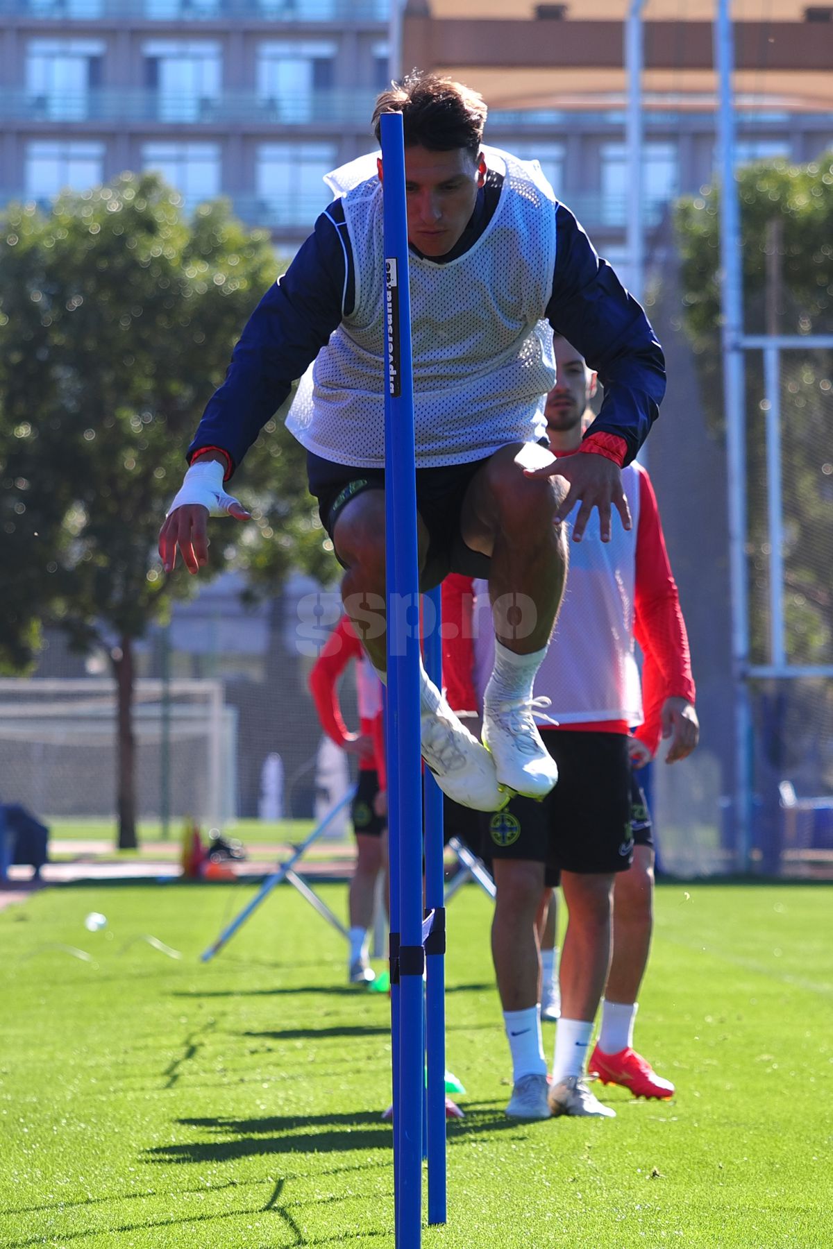 Păzea! Neubert la butoane! Ziua 3 în Antalya pentru FCSB, faza pe extenuare: imagini tari surprinse din dronă