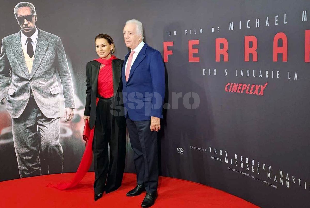 Piero Ferrari a venit în România alături de soția Romina pentru filmul „Ferrari” » Ce a remarcat la români