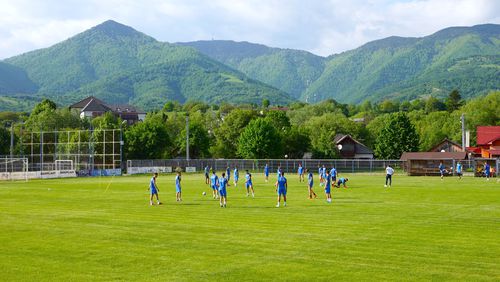 Corvinul Hunedoara, antrenament în Liga 3, anul trecut FOTO facebook.com/fccorvinul1921