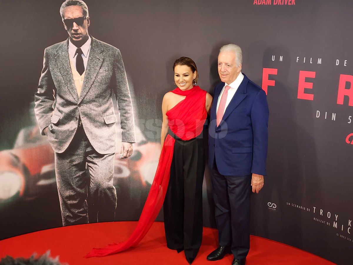 Piero Ferrari a venit în România alături de soția Romina pentru filmul „Ferrari” » Ce a remarcat la români