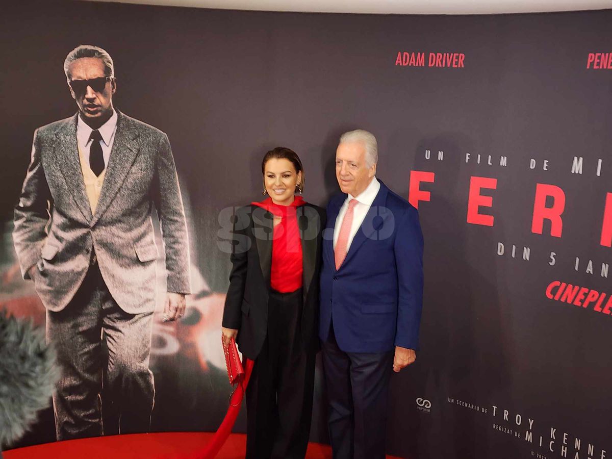 Piero Ferrari a venit în România alături de soția Romina pentru filmul „Ferrari” » Ce a remarcat la români