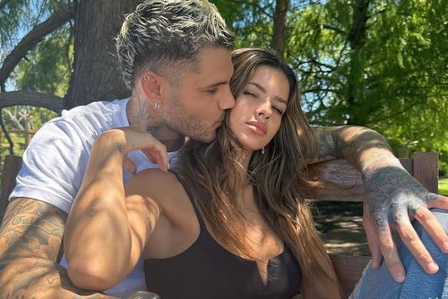 Mauro Icardi și iubita lui, China Suarez. Foto: Instagram