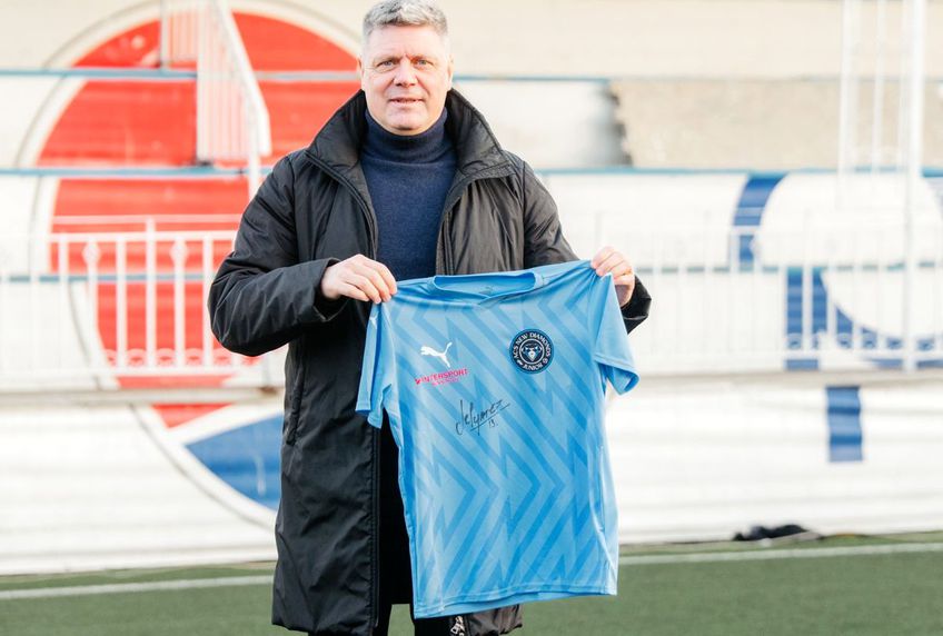 Tibor Selymes, prezentat la New Diamonds Club / Sursă foto: Facebook