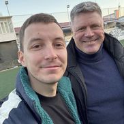 Tibor Selymes, alături de Andrei Luca, unul dintre oamenii din proiect / Sursă foto: Facebook
