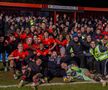 Bucuria jucătorilor de la Sittinbourne după calificarea în turul 5 al FA Trophy / Foto: X Sittinbourne FC