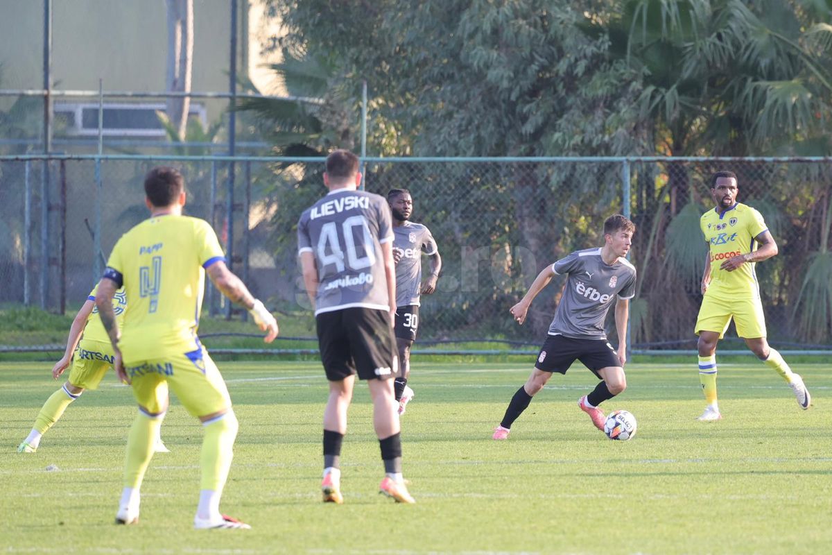 Imagini din CSKA 1948 - Petrolul, meci amical disputat în Antalya