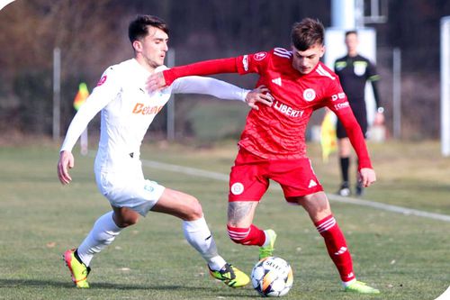 Oțelul Galați - Universitatea Craiova, partidă amicală, foto: Facebook @SC Oțelul Galați