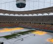Arena Națională din București, după primele zăpezi din ianuarie 2026. Foto: Andrei Crăițoiu (GSP.RO)