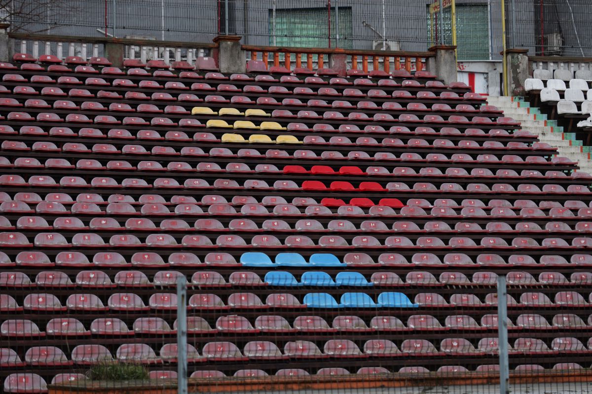 Cum arată Stadionul Dinamo cu câteva zile înaintea demolării
