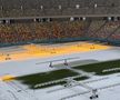 Arena Națională din București, după primele zăpezi din ianuarie 2026. Foto: Andrei Crăițoiu (GSP.RO)