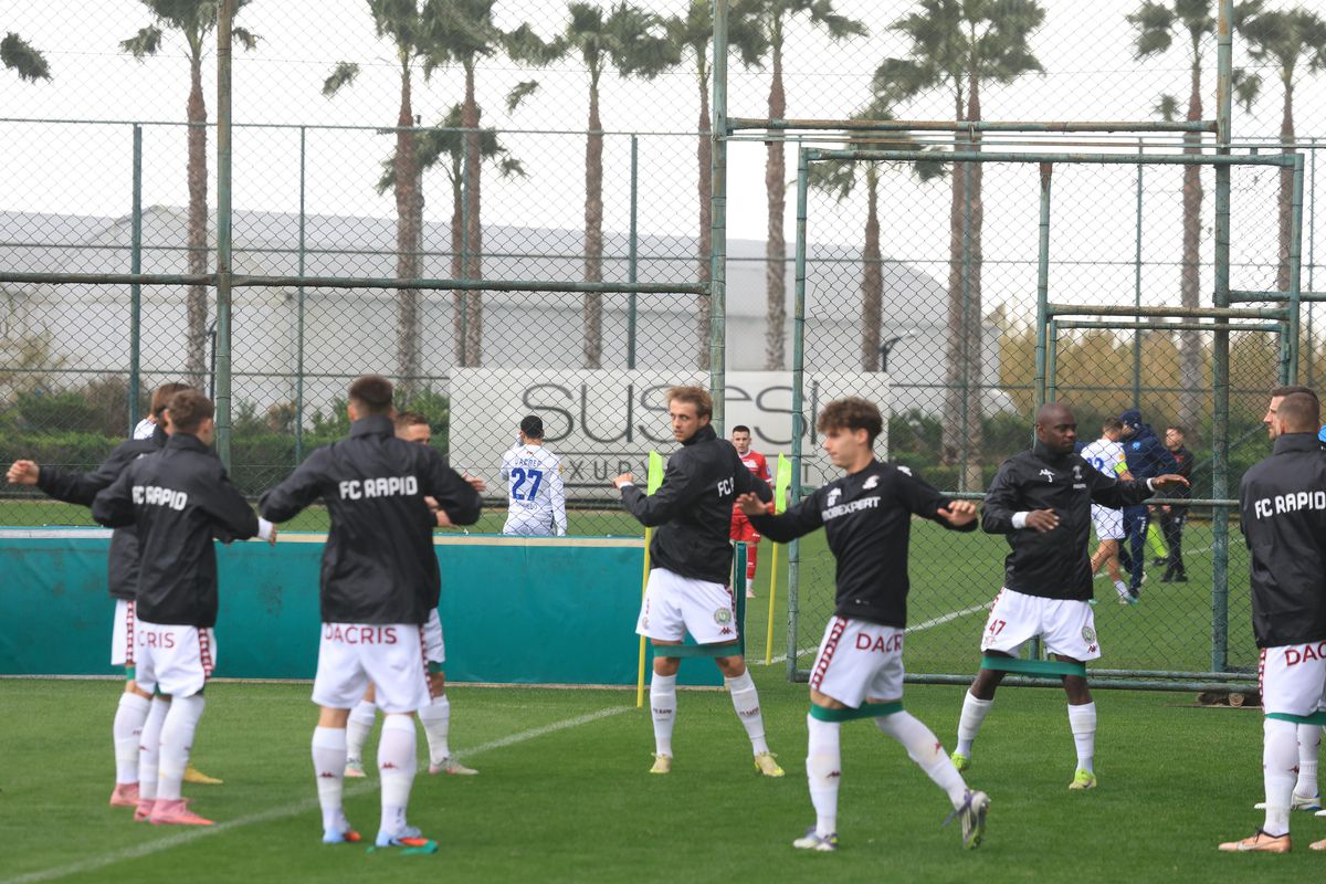 Imagini înainte de Rapid - CSKA Sofia