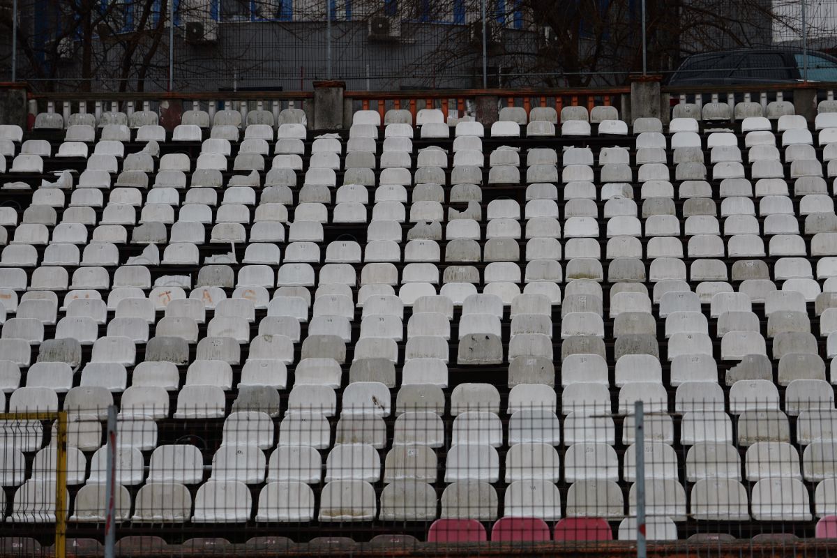 Cum arată Stadionul Dinamo cu câteva zile înaintea demolării