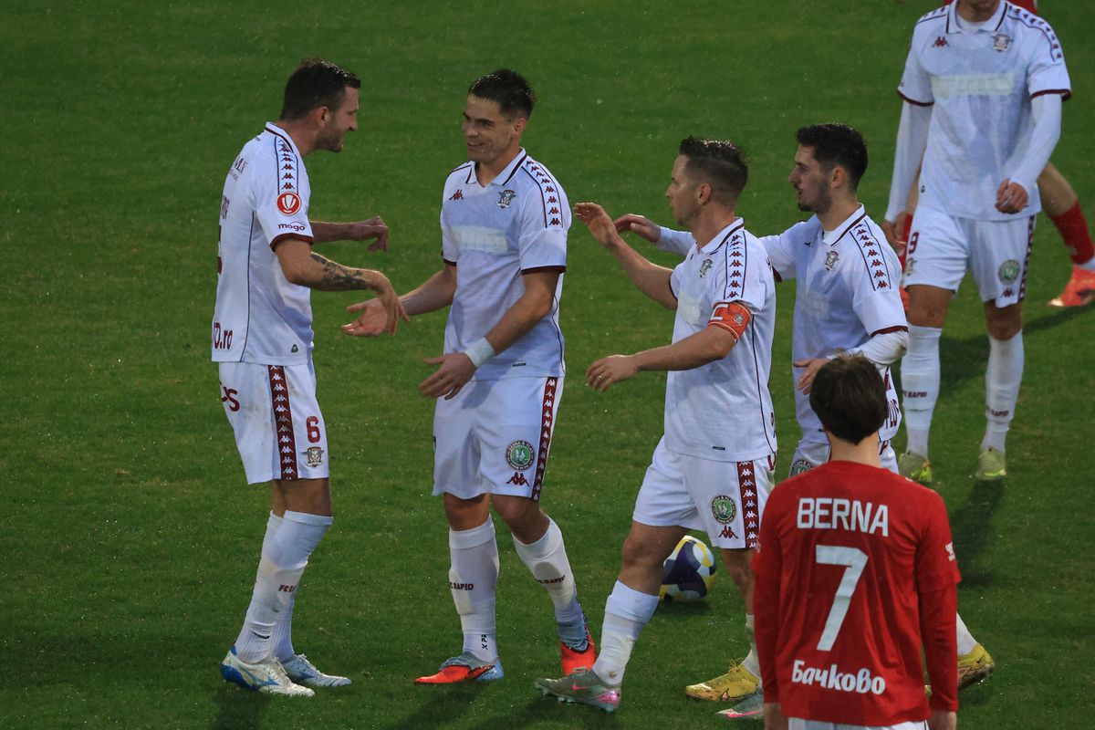 Daniel Paraschiv a marcat în premieră pentru Rapid » Reușită superbă a noului atacant din Giulești