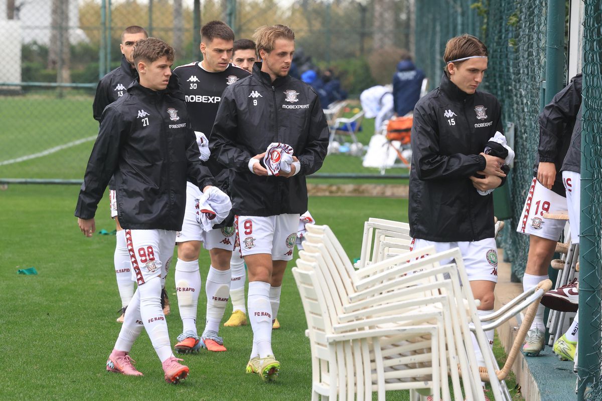 Imagini înainte de Rapid - CSKA Sofia