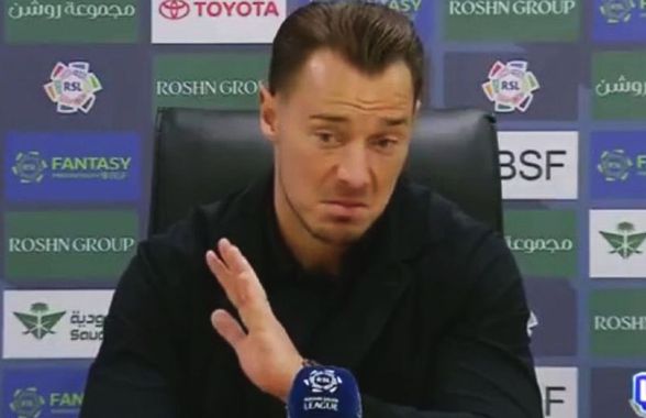 Antrenorul lui Al Ahli, răspuns ironic despre Marius Șumudică, după scandalul din Arabia Saudită