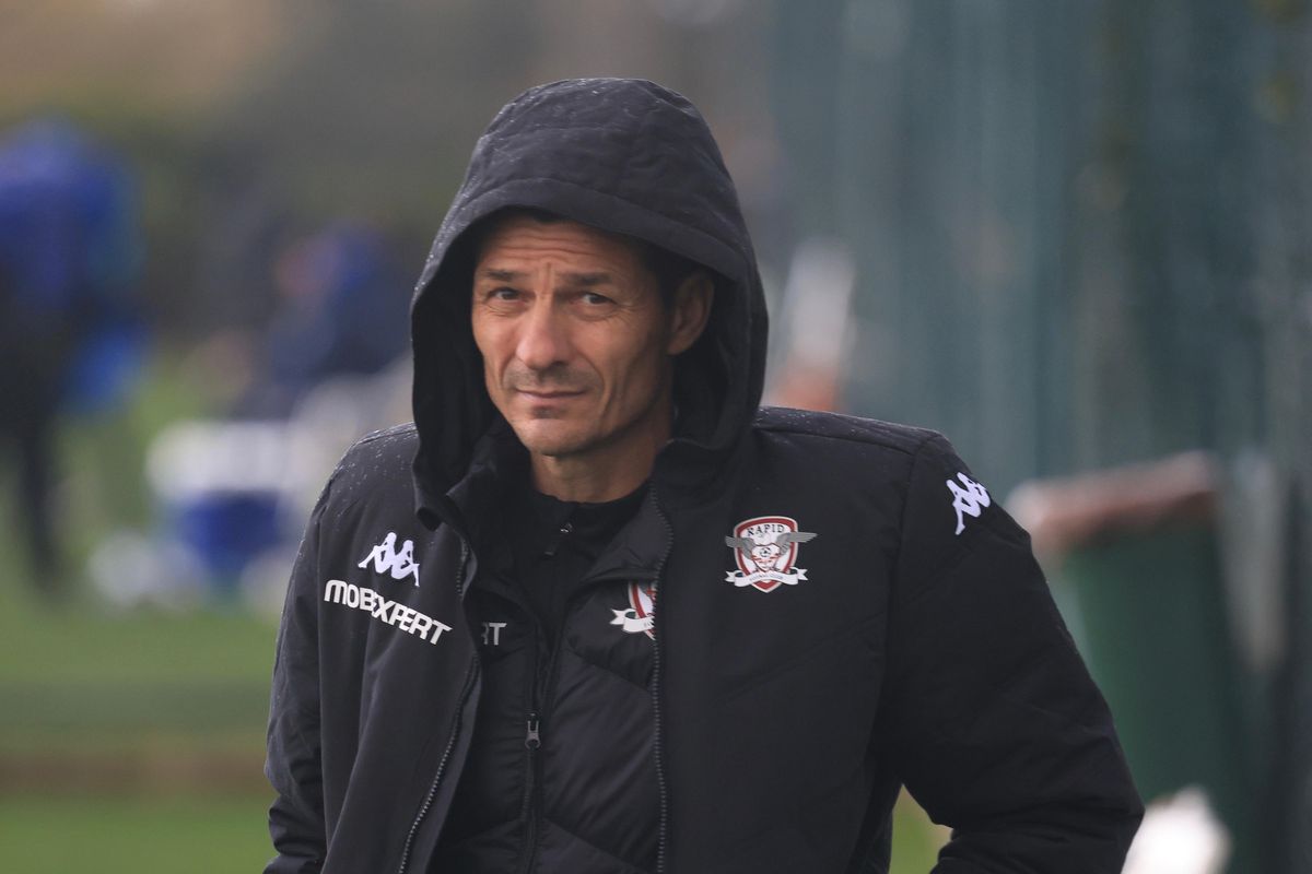 Imagini înainte de Rapid - CSKA Sofia