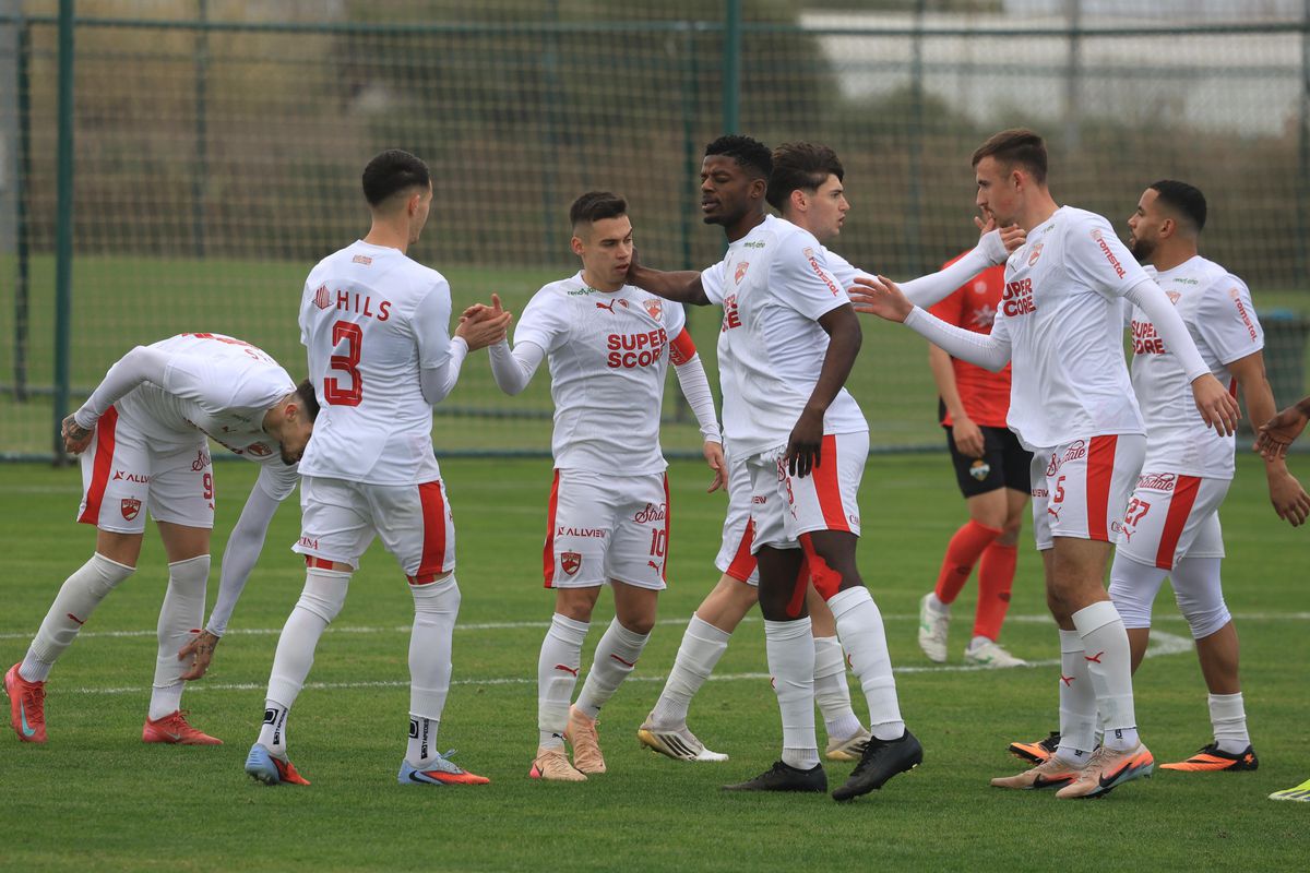 Avertisment pentru rivale: Dinamo câștigă și al doilea test din Antalya