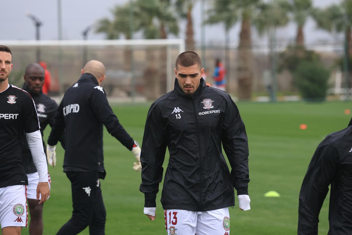 Imagini înainte de Rapid - CSKA Sofia