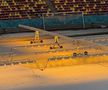 Arena Națională din București, după primele zăpezi din ianuarie 2026. Foto: Andrei Crăițoiu (GSP.RO)