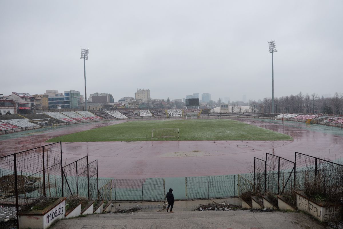 Cum arată Stadionul Dinamo cu câteva zile înaintea demolării