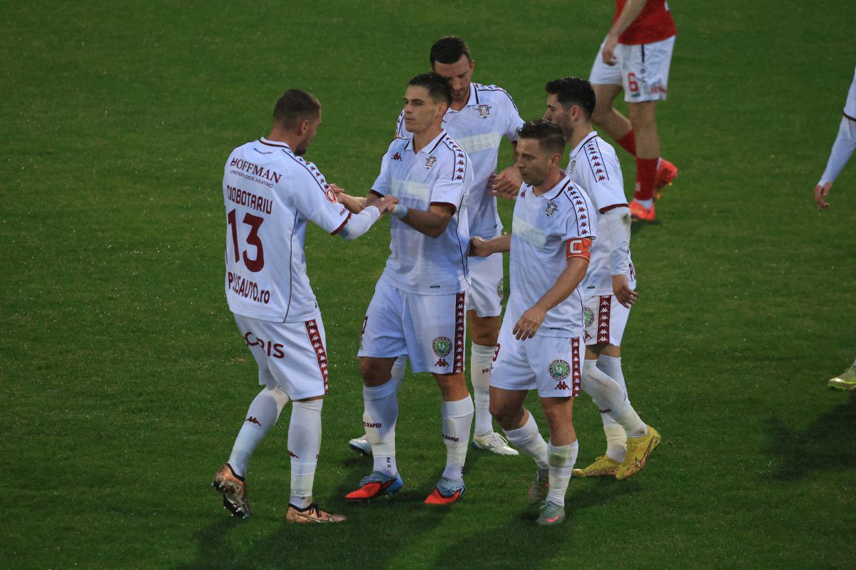 Daniel Paraschiv a marcat în premieră pentru Rapid » Reușită superbă a noului atacant din Giulești