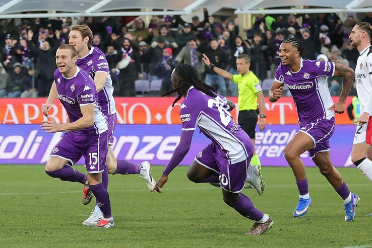 Fiorentina - AC Milan, în etapa #20 din Serie A // FOTO: Getty Images
