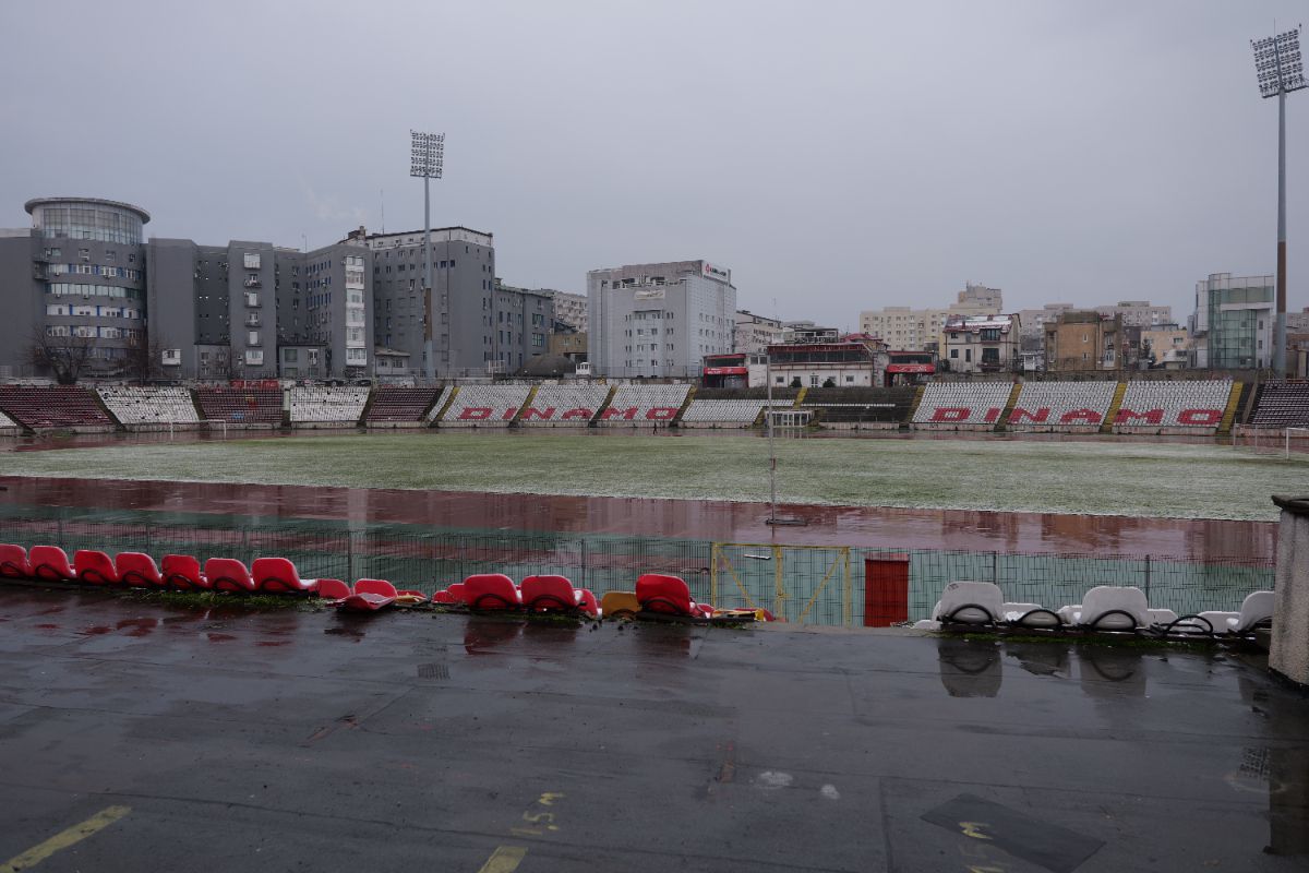 Cum arată Stadionul Dinamo cu câteva zile înaintea demolării