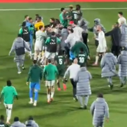 Luca Zidane, fiul lui Zinedine Zidane, implicat într-o bătaie la Cupa Africii / foto: X @instantfoot